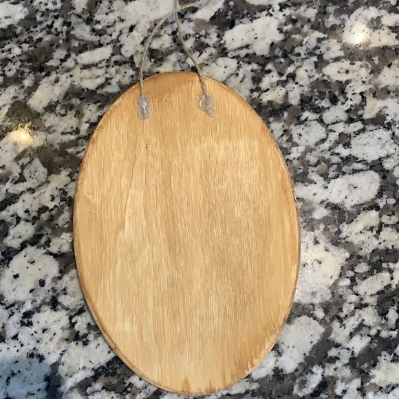 Handmade Wood Cross Hanging 7x5 - Picture 2 of 2